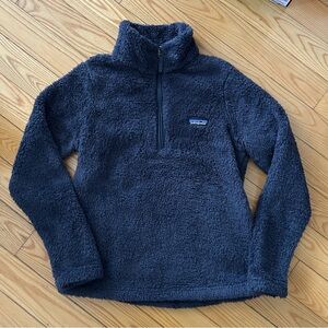 Patagonia Los Gatos 1/4 zip Fleece Jacket navy size S